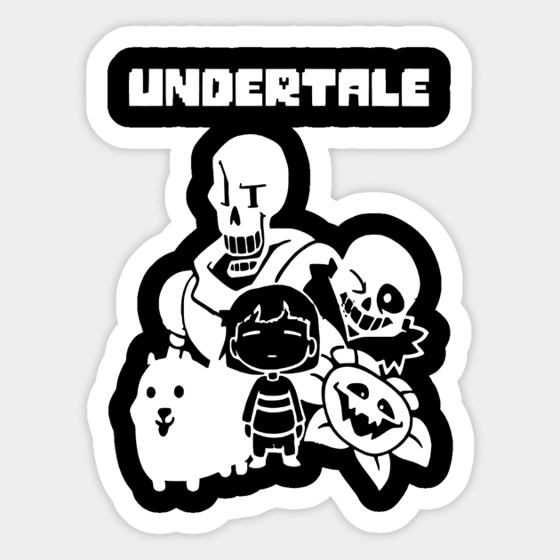 Undertale Sticker by OtakuPapercraft